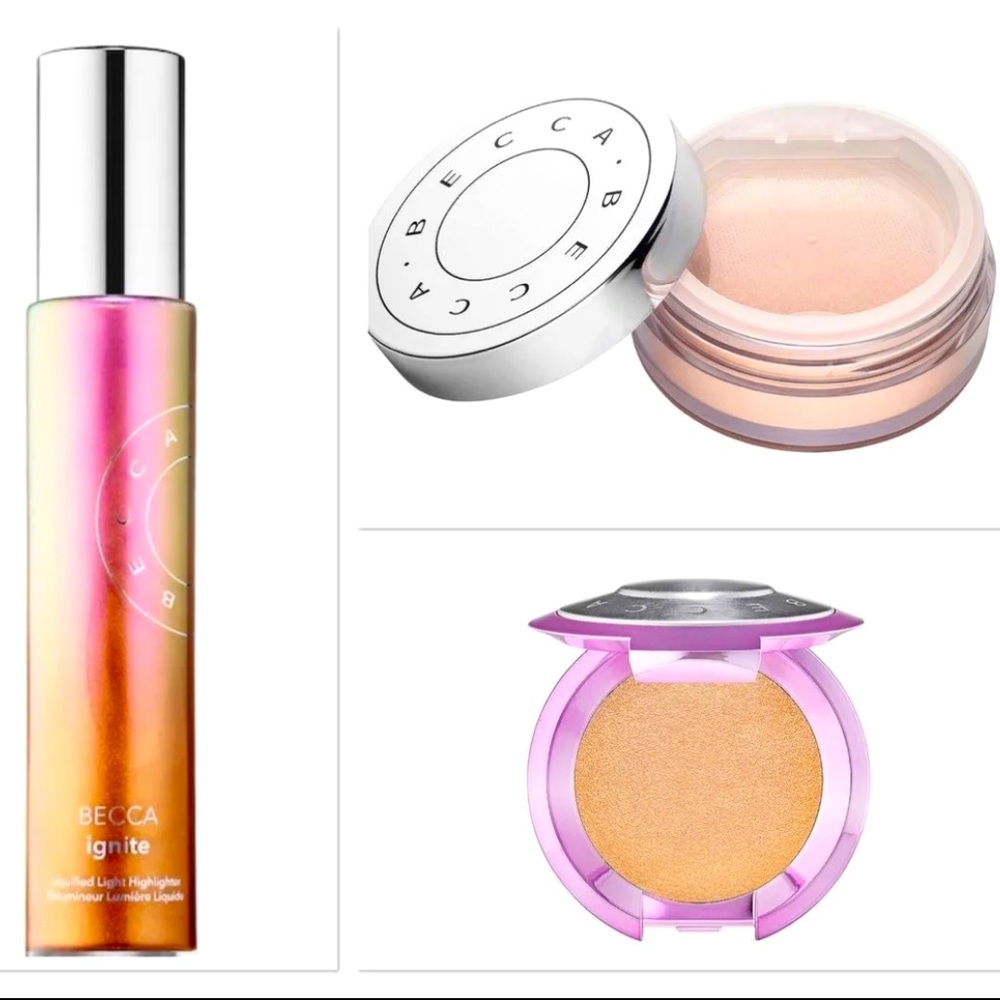 NWT Becca Face Perfecting Highlighting Trio
